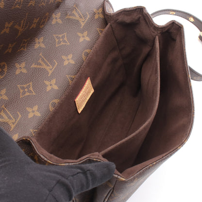 ポシェット メティス MM モノグラム ハンドバッグ PVC レザー ブラウン 2WAY ルイヴィトン バッグ LOUIS VUITTON