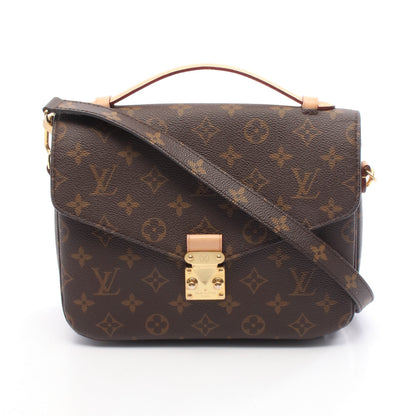 ポシェット メティス MM モノグラム ハンドバッグ PVC レザー ブラウン 2WAY ルイヴィトン バッグ LOUIS VUITTON