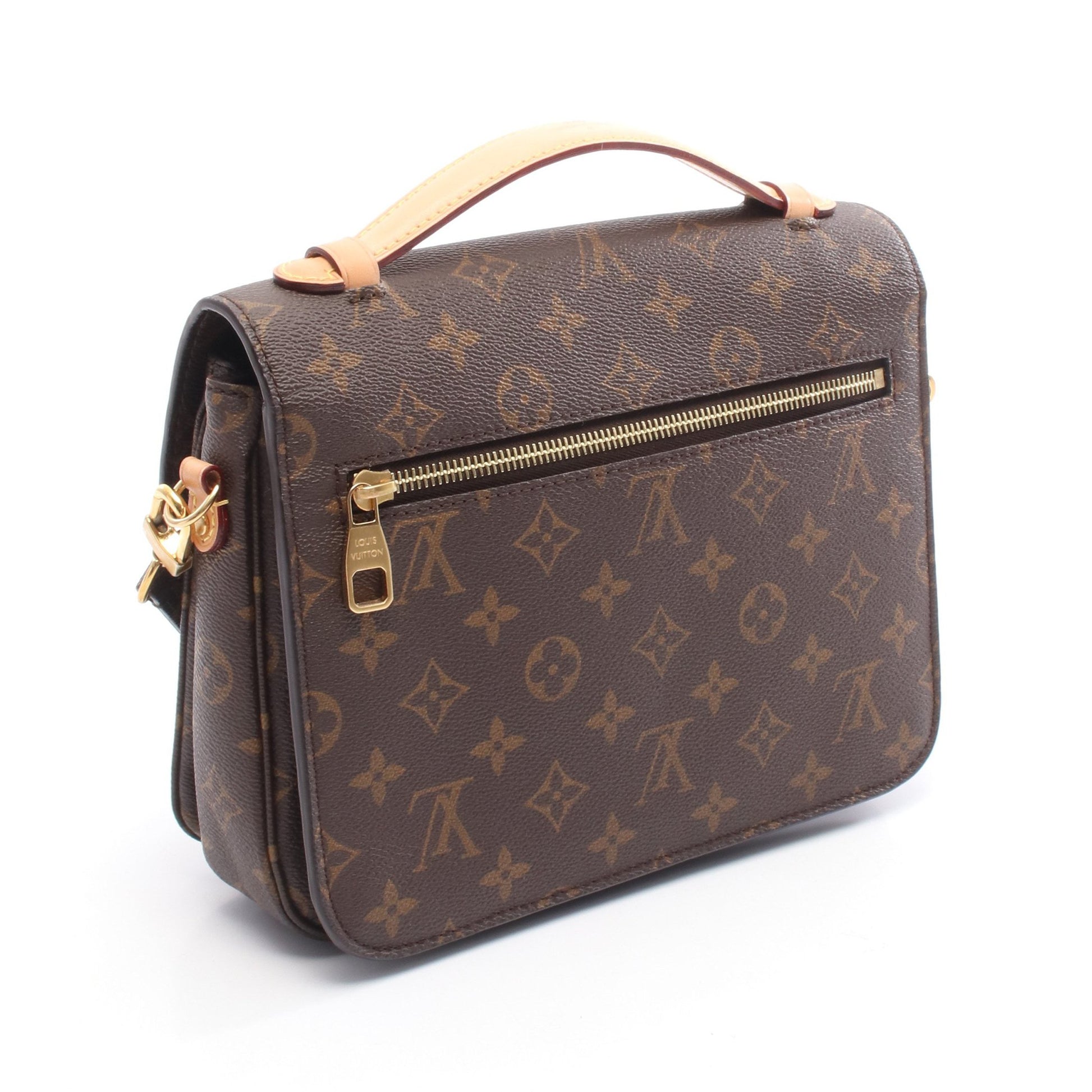 ポシェット メティス MM モノグラム ハンドバッグ PVC レザー ブラウン 2WAY ルイヴィトン バッグ LOUIS VUITTON