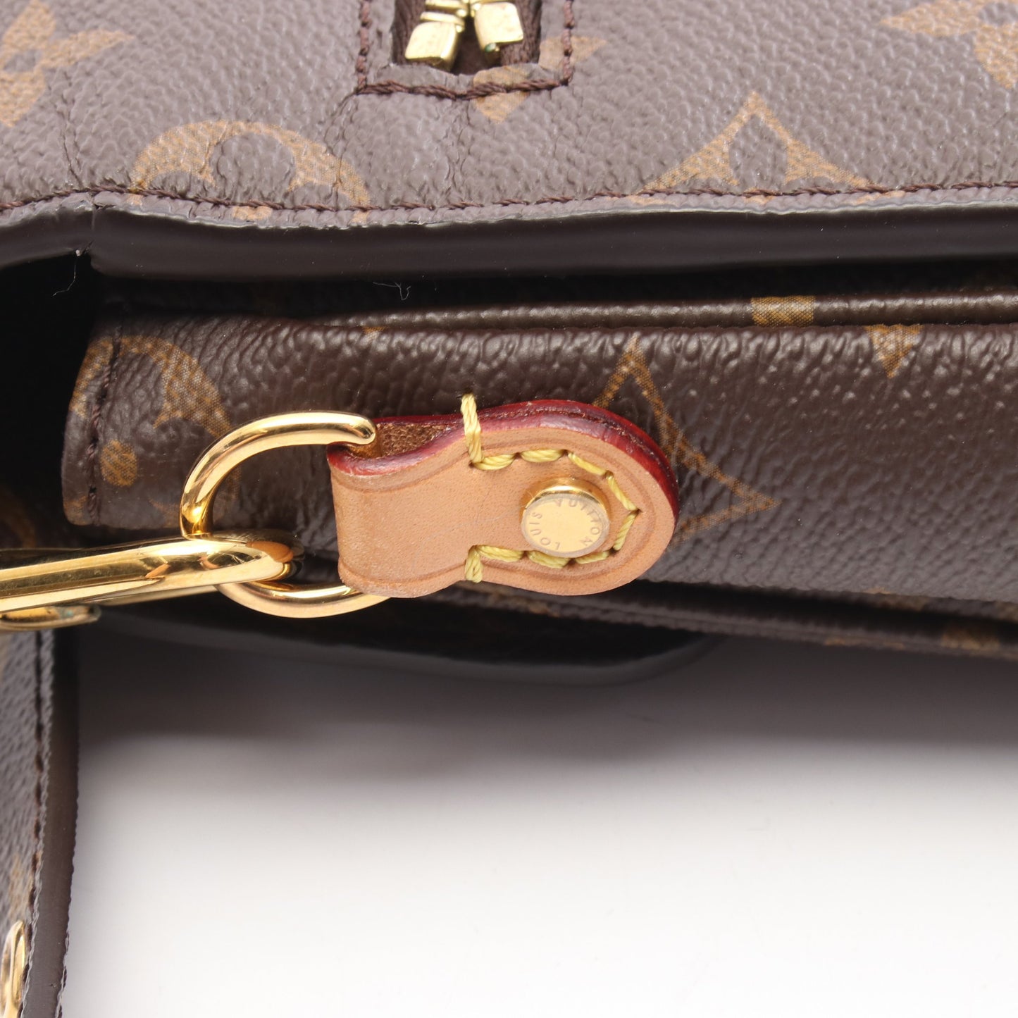 ポシェット メティス MM モノグラム ハンドバッグ PVC レザー ブラウン 2WAY ルイヴィトン バッグ LOUIS VUITTON
