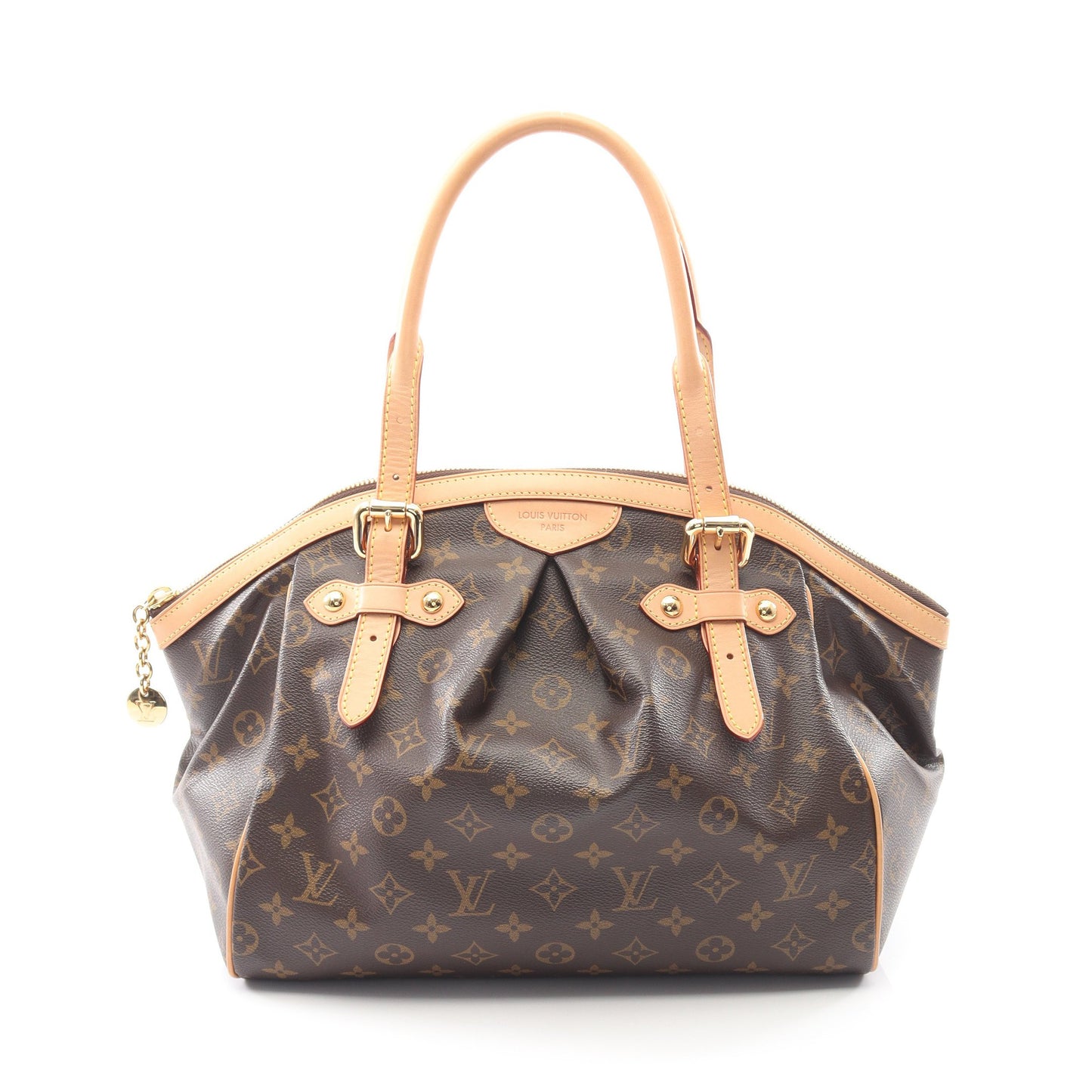 ティヴォリGM モノグラム ハンドバッグ PVC レザー ブラウン ルイヴィトン バッグ LOUIS VUITTON