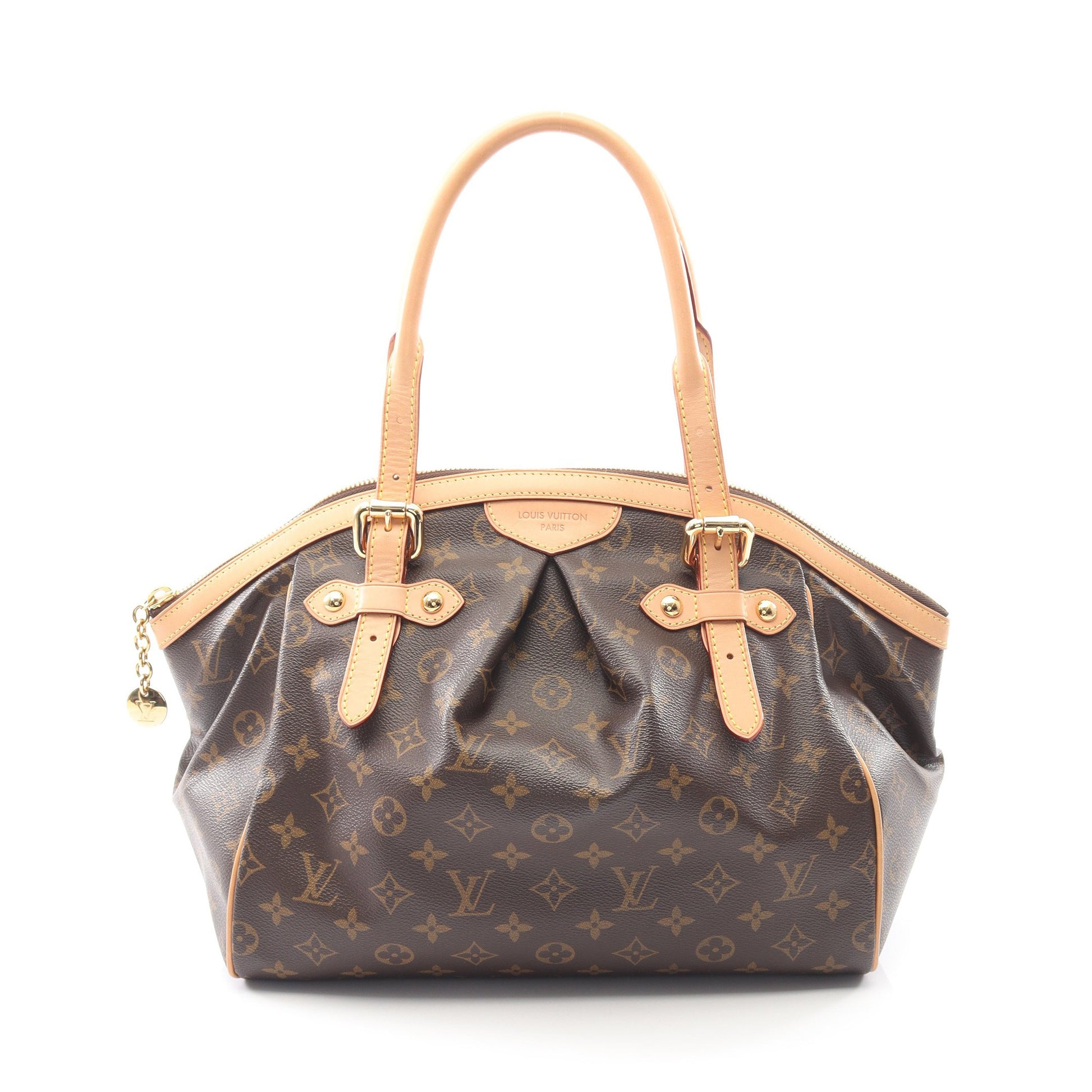 ティヴォリGM モノグラム ハンドバッグ PVC レザー ブラウン ルイヴィトン バッグ LOUIS VUITTON