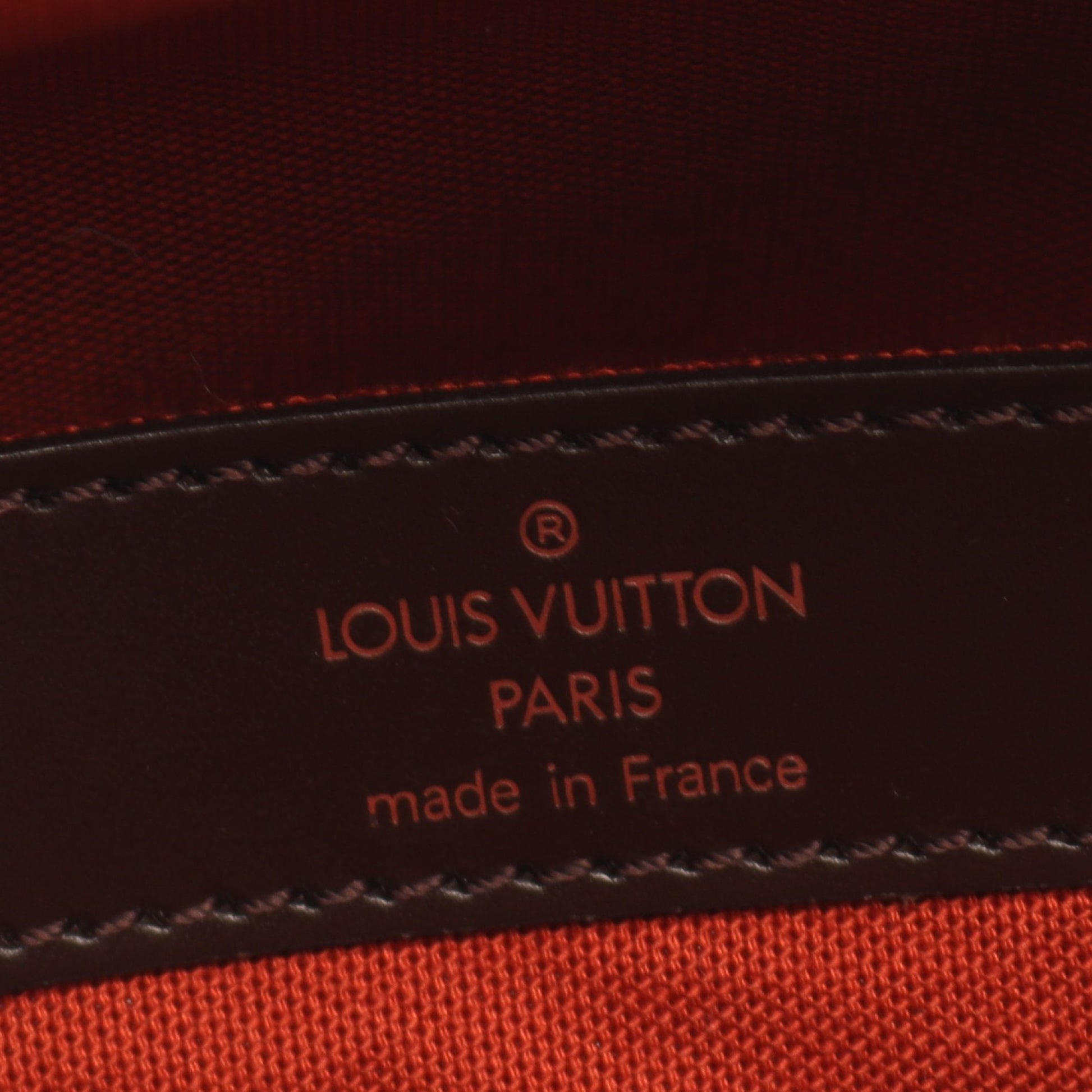 ナヴィグリオ ダミエエベヌ ショルダーバッグ PVC レザー ブラウン ルイヴィトン バッグ LOUIS VUITTON