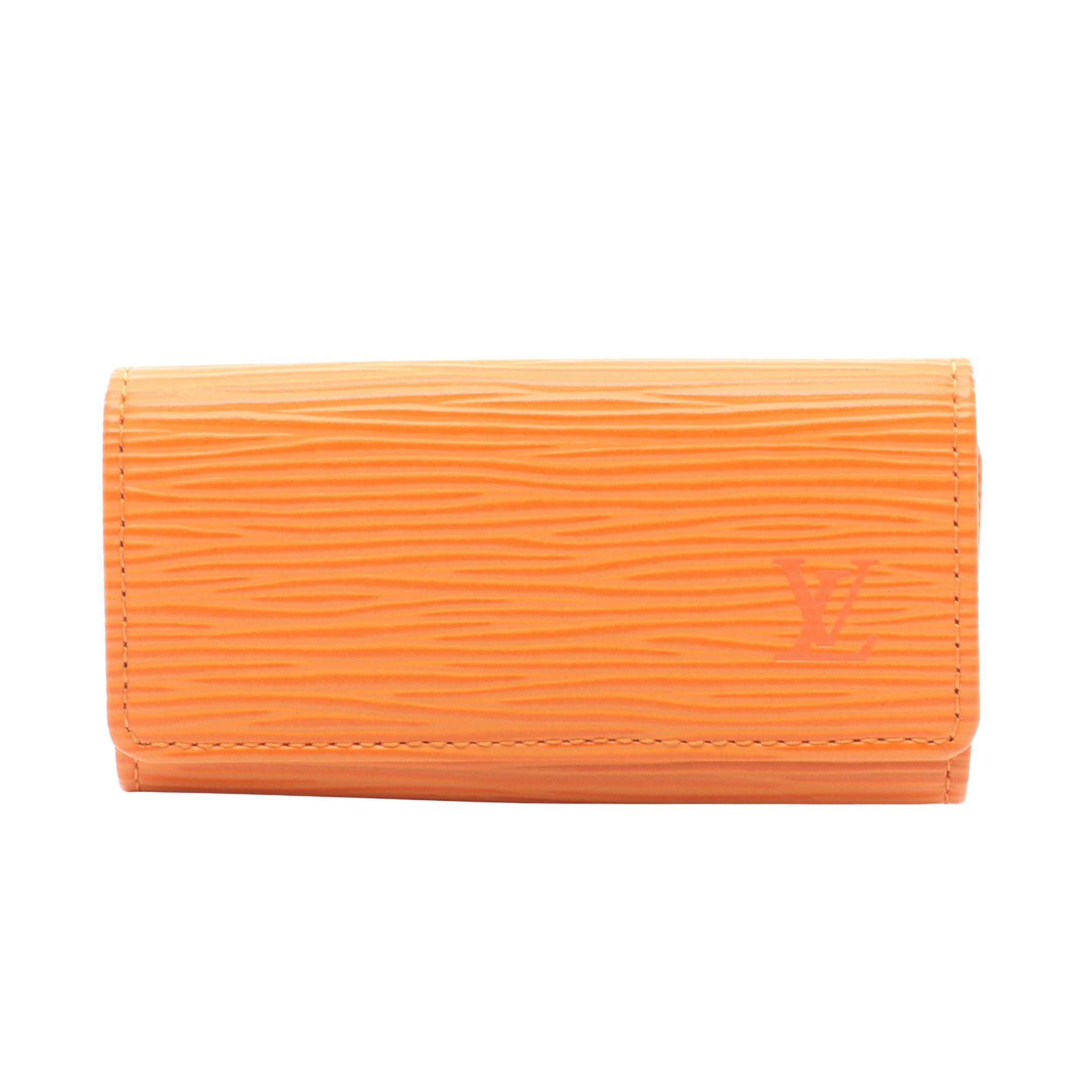 g73 ミュルティクレ4 オレンジ キーケース モノグラム ルイヴィトン