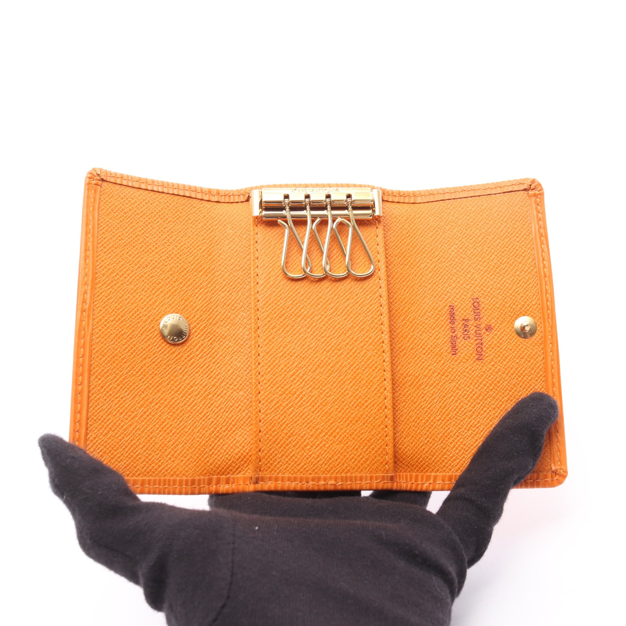 ルイヴィトン エピ キーケース キーホルダー ミュルティクレ4 レザー 黄色 ルイヴィトン エピ キーケース キーホルダー ミュルティクレ4 レザー