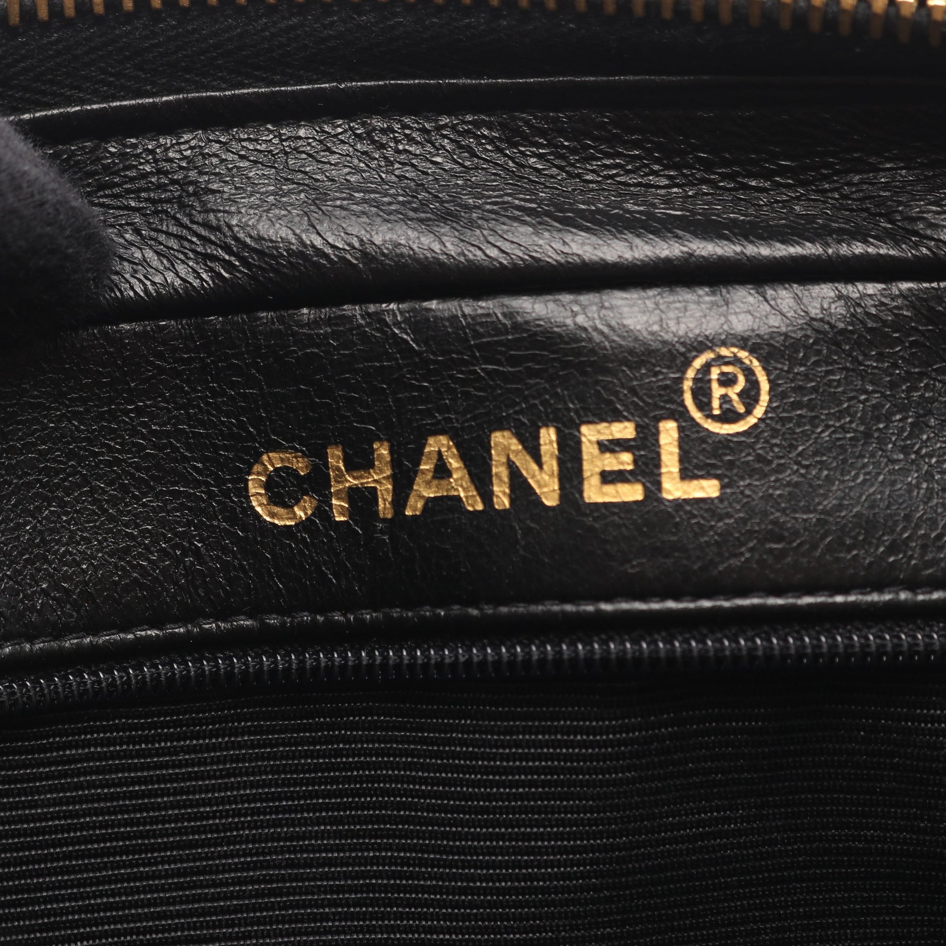 マトラッセ チェーンショルダーバッグ ラムスキン ブラック ゴールド金具 シャネル バッグ CHANEL