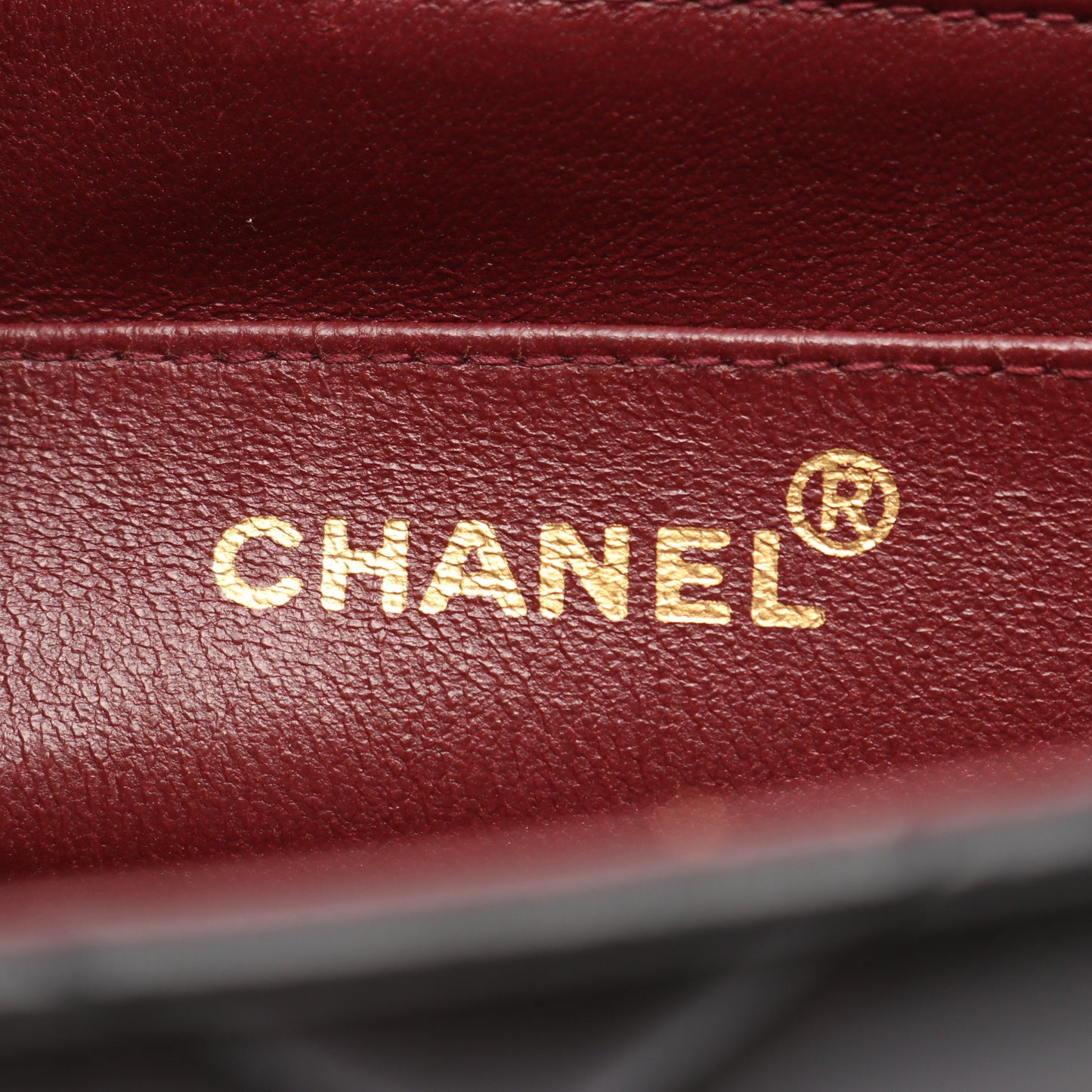 マトラッセ ダイアナフラップ チェーンショルダーバッグ ラムスキン ブラック ゴールド金具 シャネル バッグ CHANEL