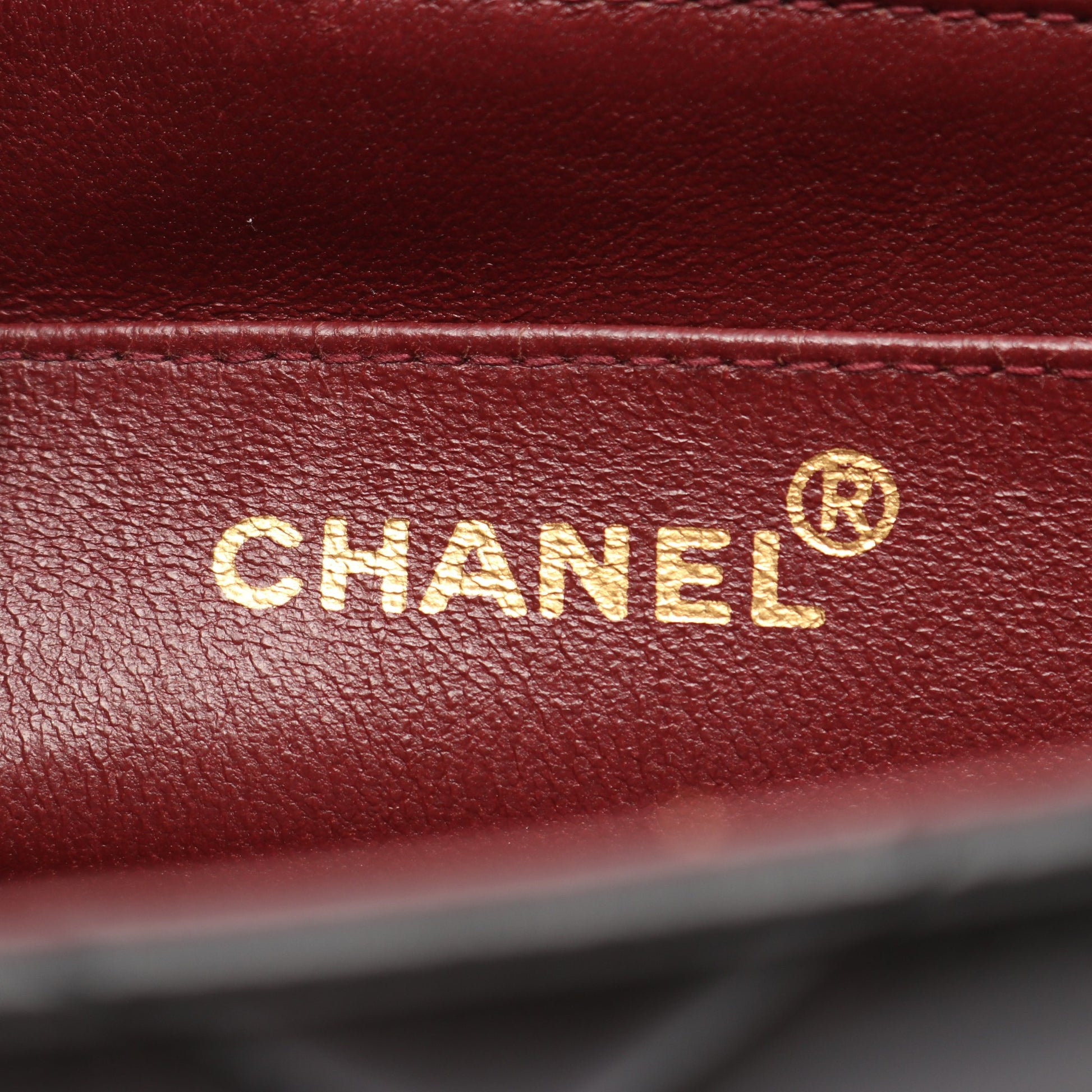 マトラッセ ダイアナフラップ チェーンショルダーバッグ ラムスキン ブラック ゴールド金具 シャネル バッグ CHANEL