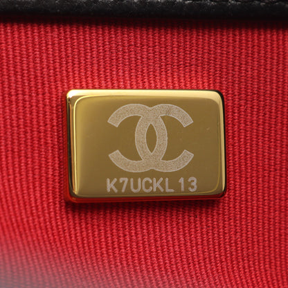 チェーンショルダーバッグ レザー ブラック コンビ金具 2WAY シャネル バッグ CHANEL