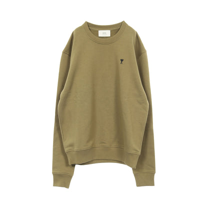 Ami De Coeur スウェットシャツ コットン カーキグリーン アミアレクサンドルマテュッシ トップス AMI Alexandre Mattiussi