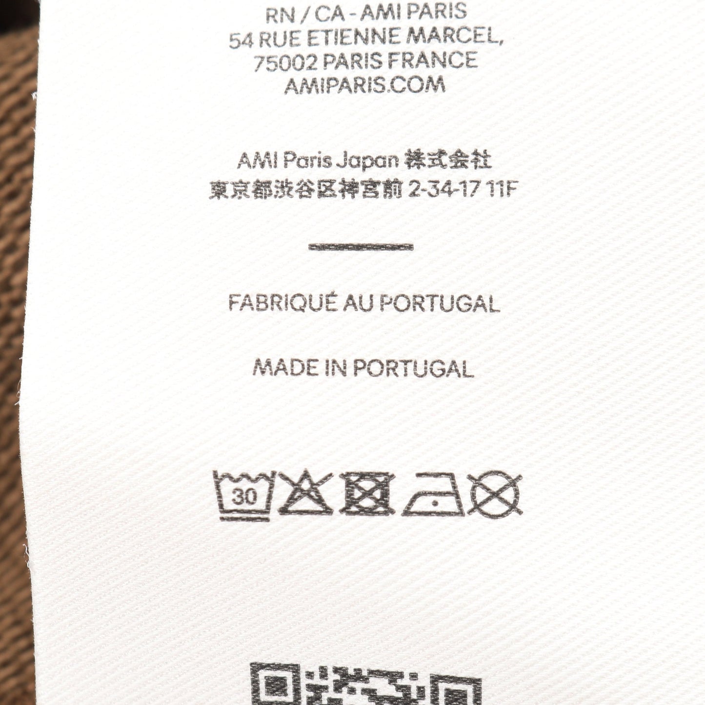 スウェットシャツ コットン ブラウン アミアレクサンドルマテュッシ トップス AMI Alexandre Mattiussi