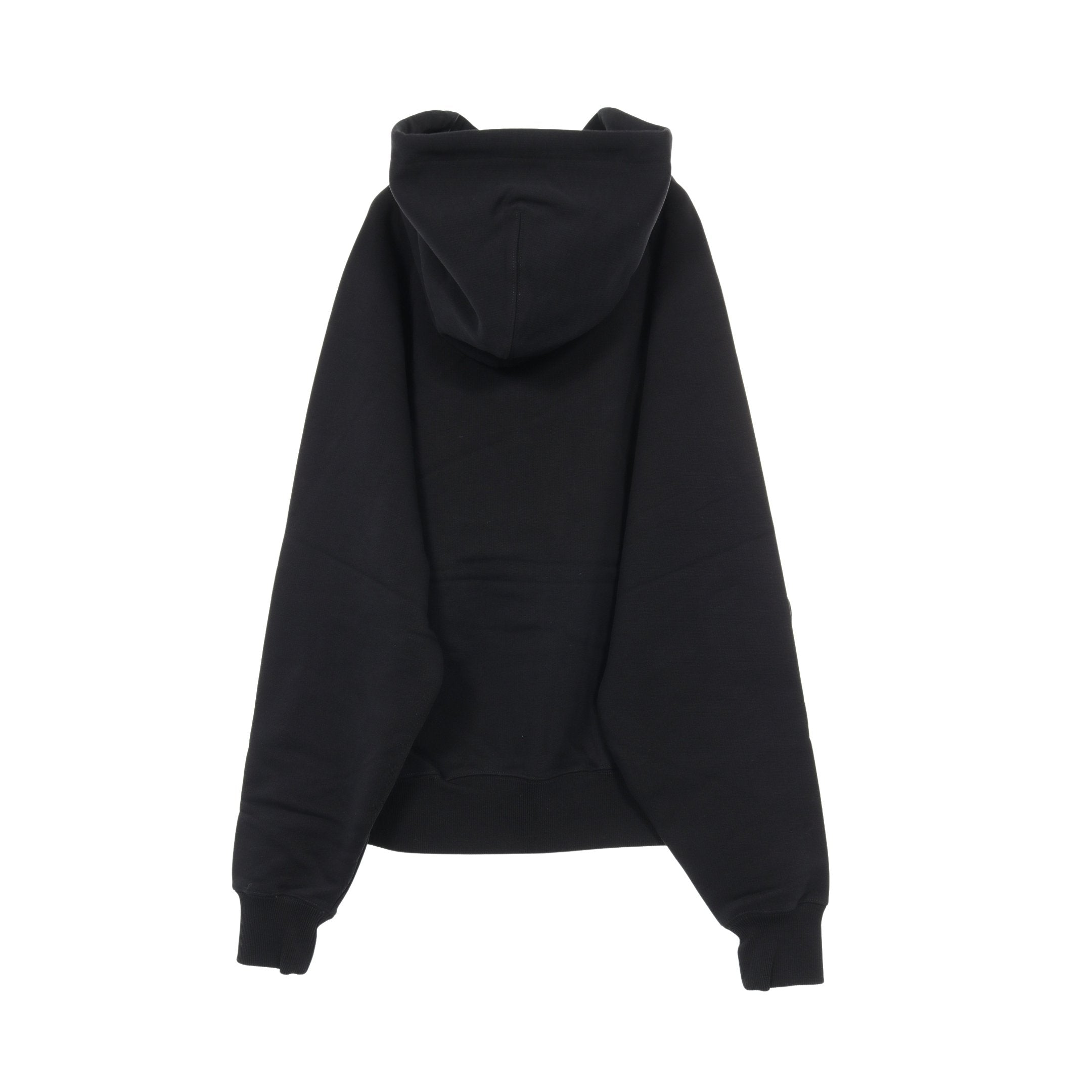 ami paris プルオーバーパーカー コットン ブラック アミ