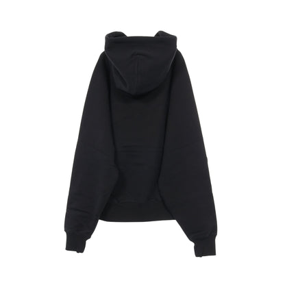 ami paris プルオーバーパーカー コットン ブラック アミアレクサンドルマテュッシ トップス AMI Alexandre Mattiussi