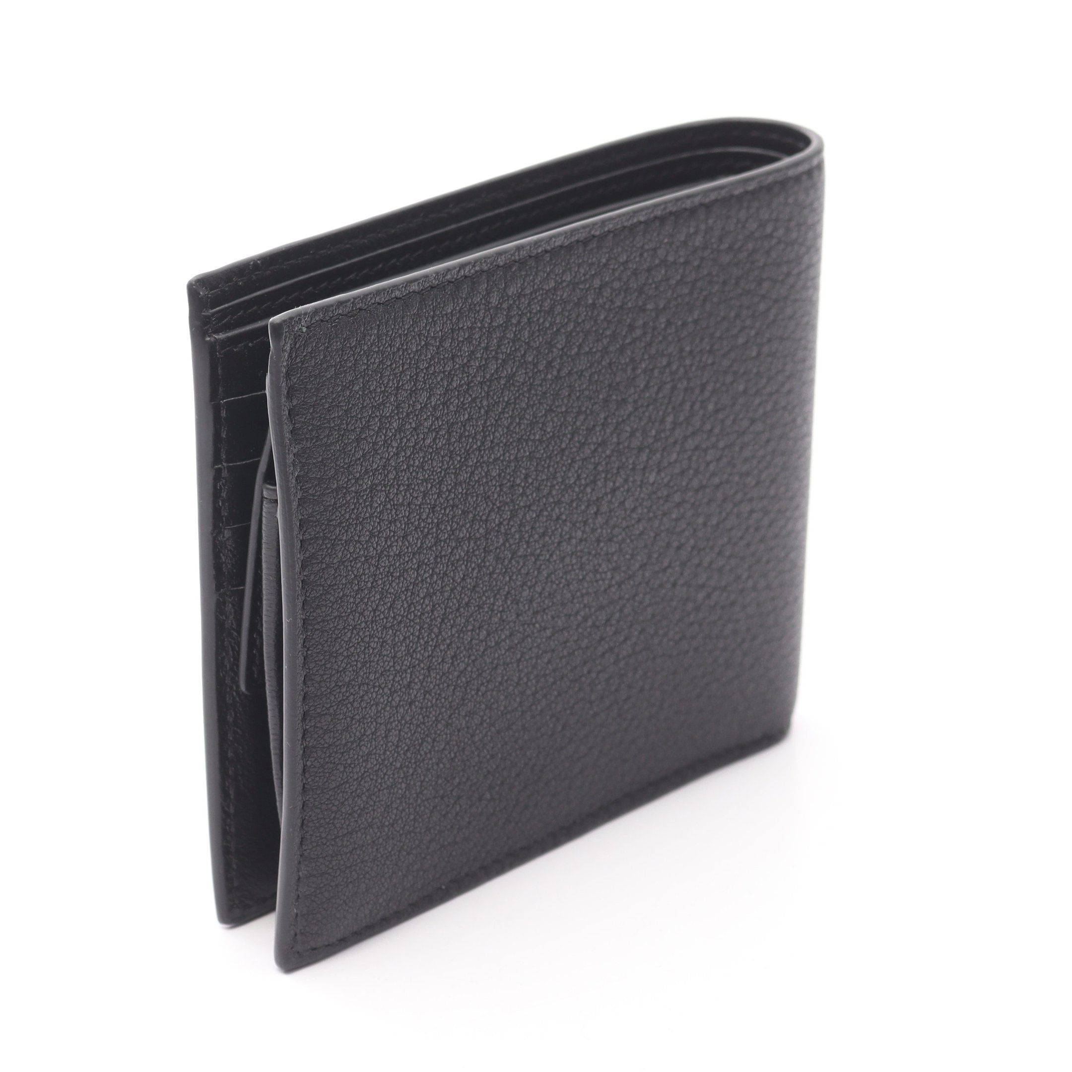Credit スクエア フォールデッドコインウォレット 二つ折り財布 レザー