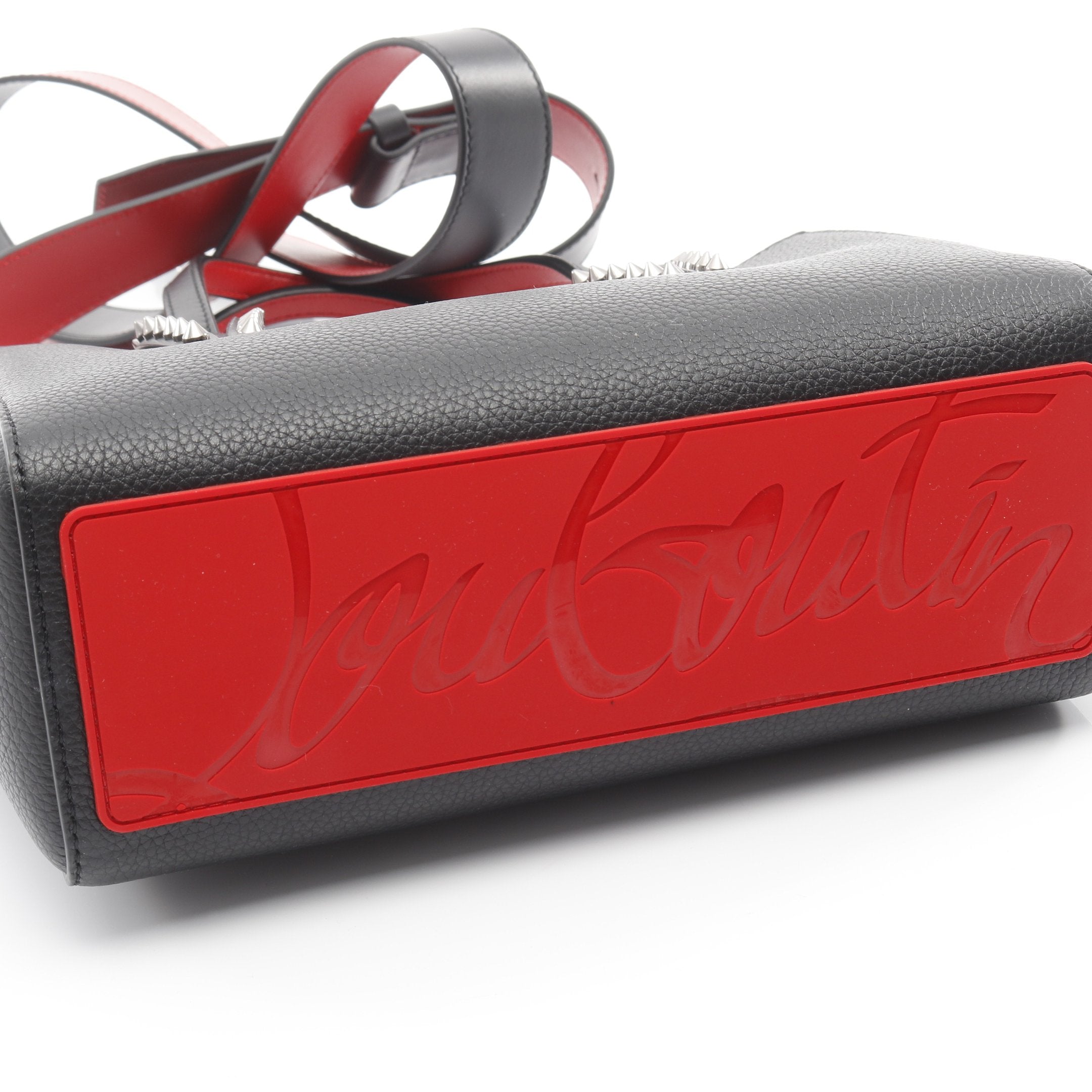 CABATA MINI カバタ ミニ ハンドバッグ レザー ブラック スパイク