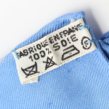カレ90 La MARINE a RAMES スカーフ シルク ブルー イエロー マルチカラー エルメス 財布・小物 HERMES