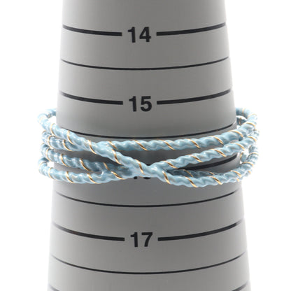 Laces Rope Bangle バングル GP ライトブルー ゴールド メゾンマルジェラ11 アクセサリー Maison Margiela 11