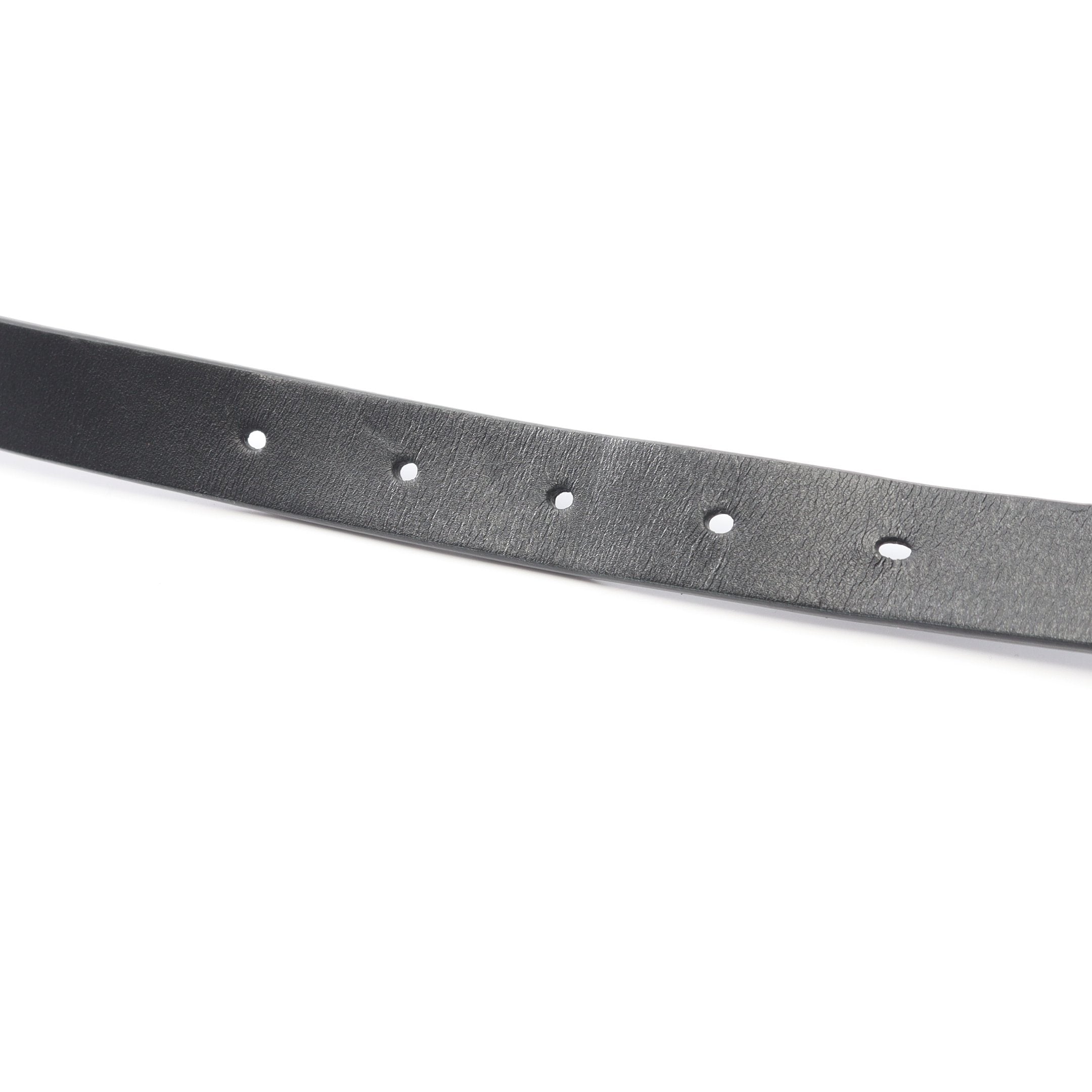 SADDLE サドル ベルト レザー ブラック ゴールド金具 クリスチャン