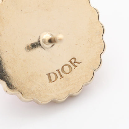 Petit CD Baroque ピアス GP ゴールド ピンク オフホワイト 片耳用 ディオール アクセサリー DIOR