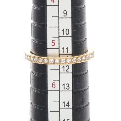 リング 指輪 GP ラインストーン ゴールド クリア ディオール アクセサリー DIOR