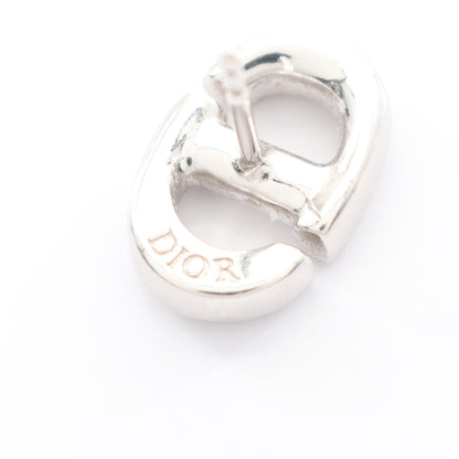 CDロゴ ピアス シルバー ディオール アクセサリー DIOR