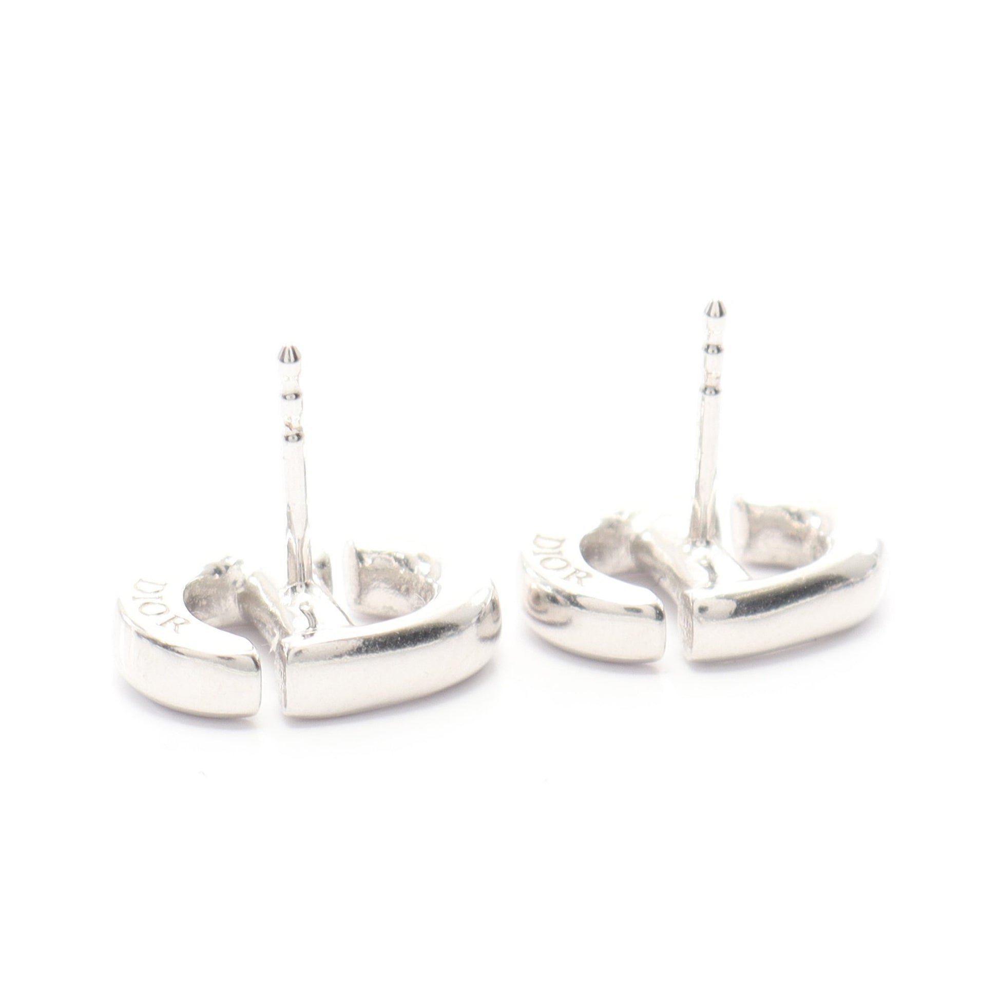 CDロゴ ピアス シルバー ディオール アクセサリー DIOR