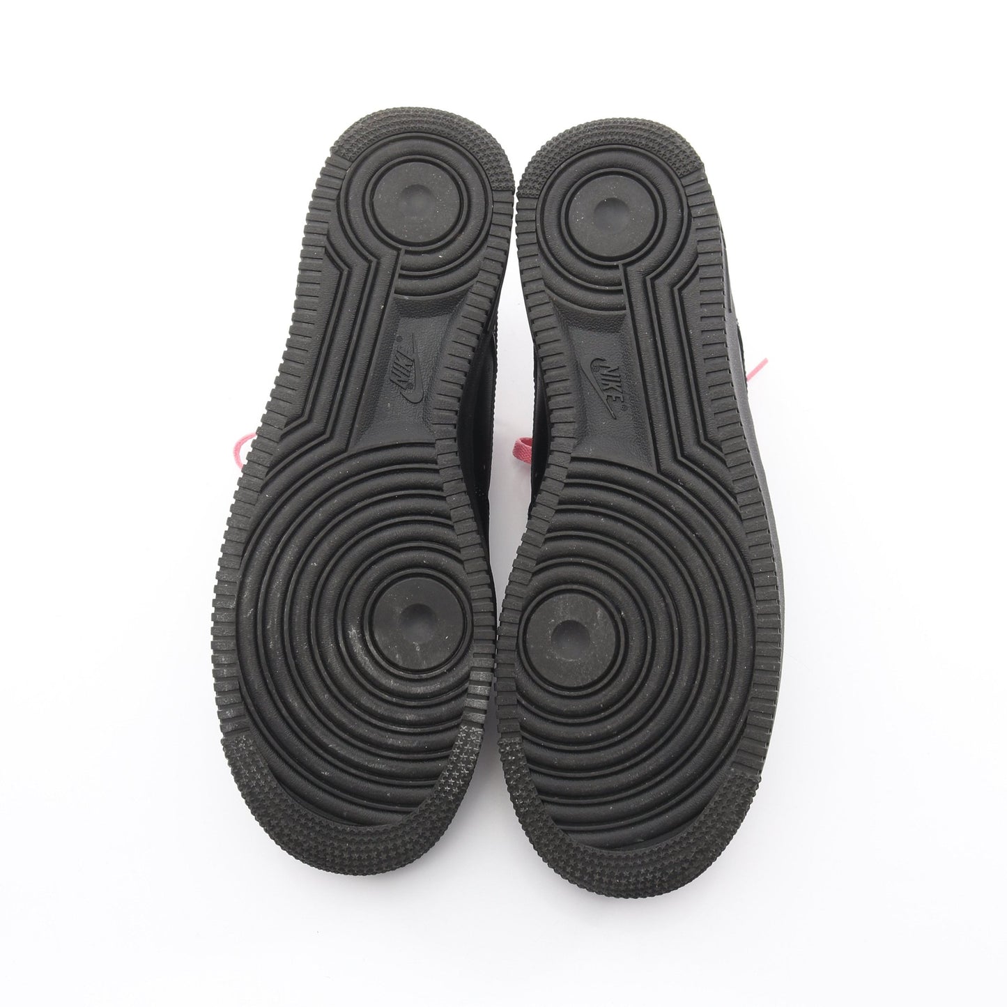 AIR FORCE 1 ’07 スニーカー レザー ブラック ピンク ナイキ シューズ NIKE
