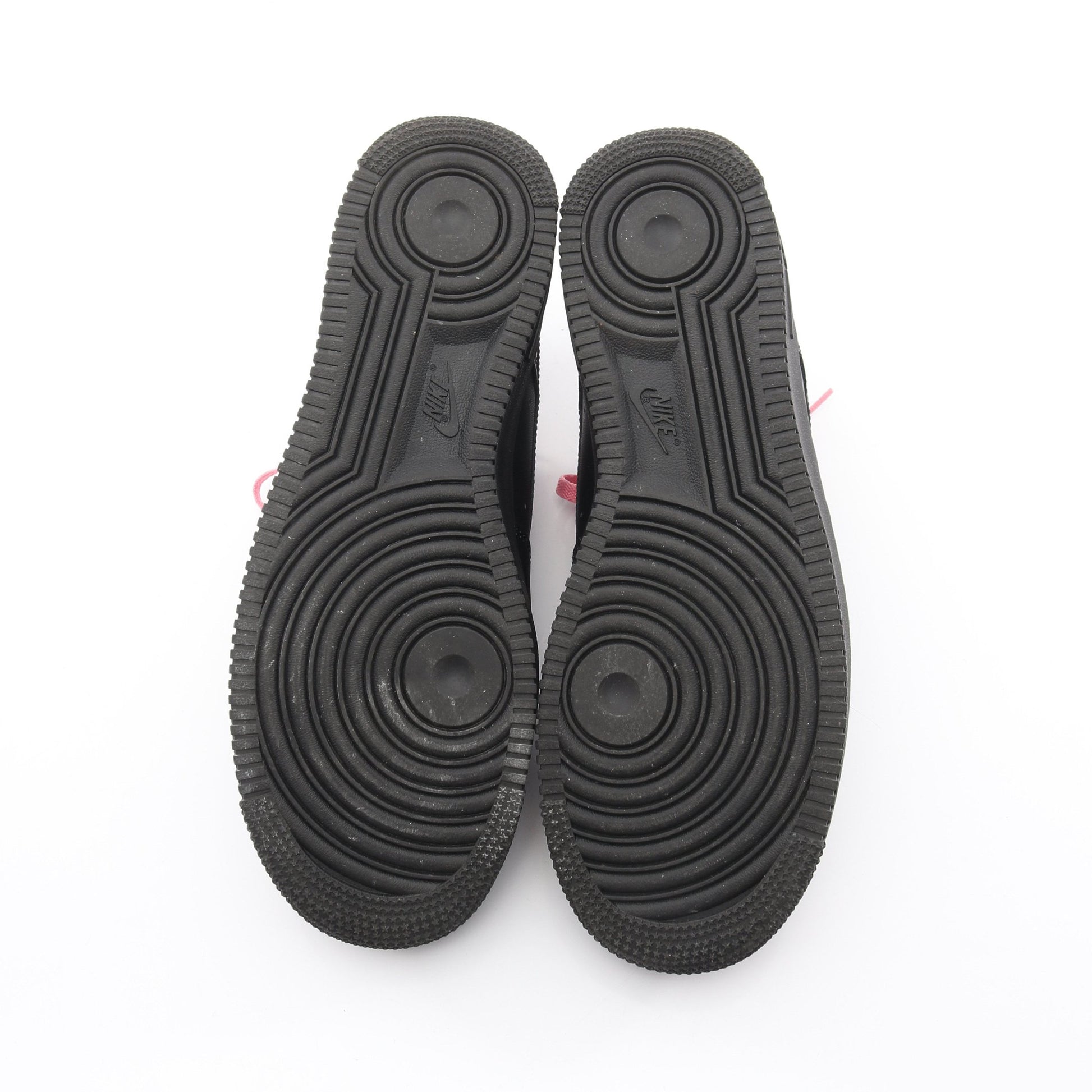 AIR FORCE 1 ’07 スニーカー レザー ブラック ピンク ナイキ シューズ NIKE
