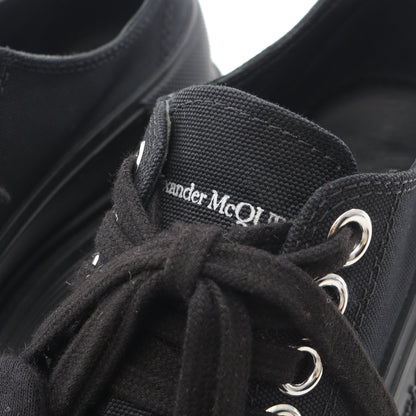 TREAD SLICK トレッドスリック スニーカー キャンバス ラバー ブラック アレキサンダーマックイーン シューズ ALEXANDER MCQUEEN