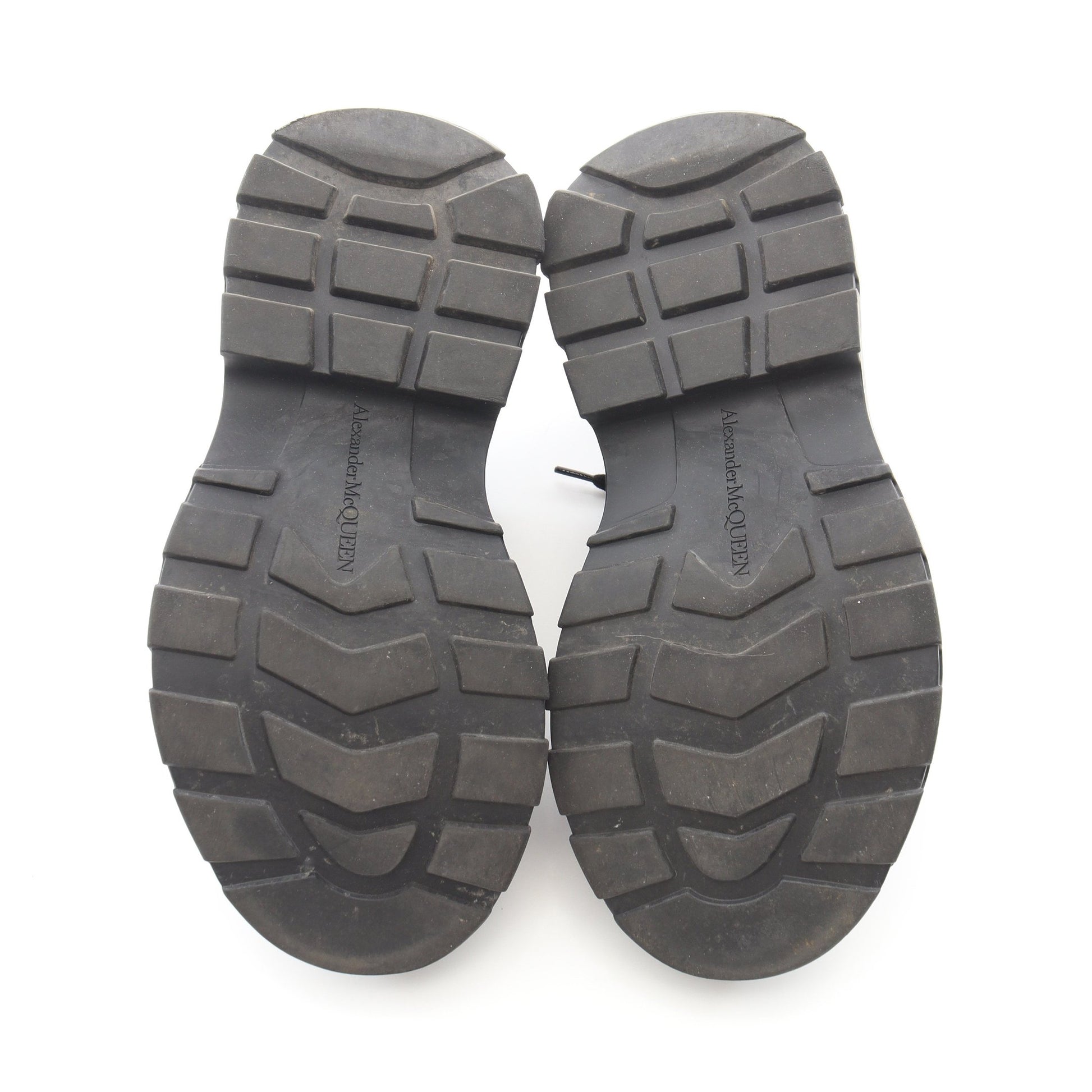 TREAD SLICK トレッドスリック スニーカー キャンバス ラバー ブラック アレキサンダーマックイーン シューズ ALEXANDER MCQUEEN