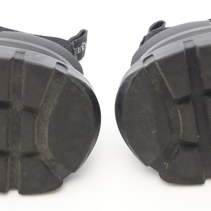 TREAD SLICK トレッドスリック スニーカー キャンバス ラバー ブラック アレキサンダーマックイーン シューズ ALEXANDER MCQUEEN