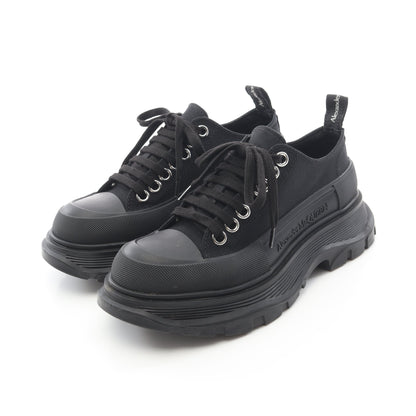 TREAD SLICK トレッドスリック スニーカー キャンバス ラバー ブラック アレキサンダーマックイーン シューズ ALEXANDER MCQUEEN