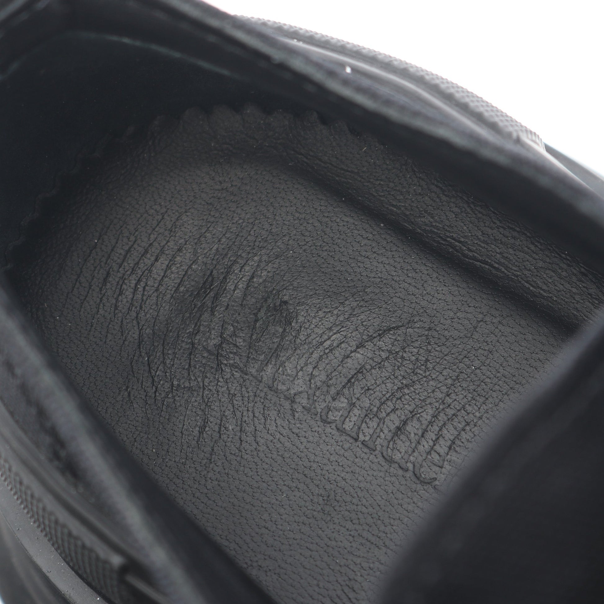 TREAD SLICK トレッドスリック スニーカー キャンバス ラバー ブラック アレキサンダーマックイーン シューズ ALEXANDER MCQUEEN