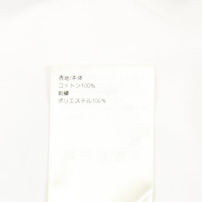 ロゴ刺繍 半袖Tシャツ コットン ホワイト レッド チェーン付き ルイヴィトン トップス LOUIS VUITTON