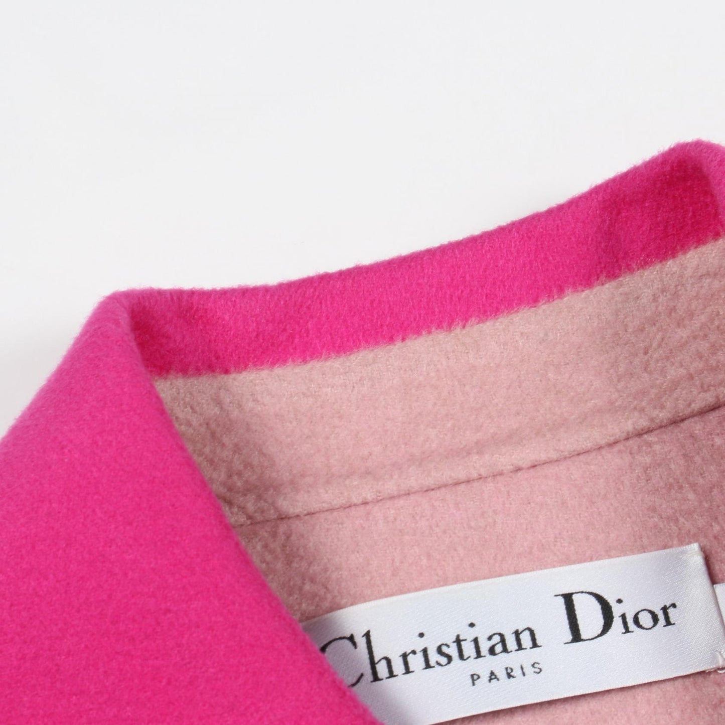 コート カシミヤ ピンクパープル クリスチャンディオール アウター Christian Dior