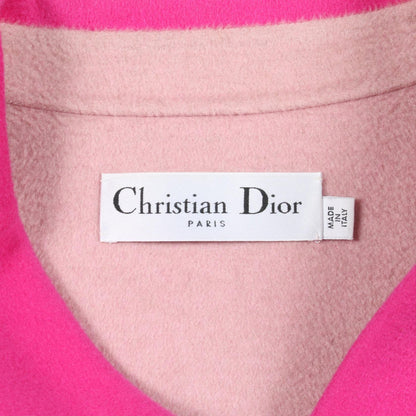 コート カシミヤ ピンクパープル クリスチャンディオール アウター Christian Dior