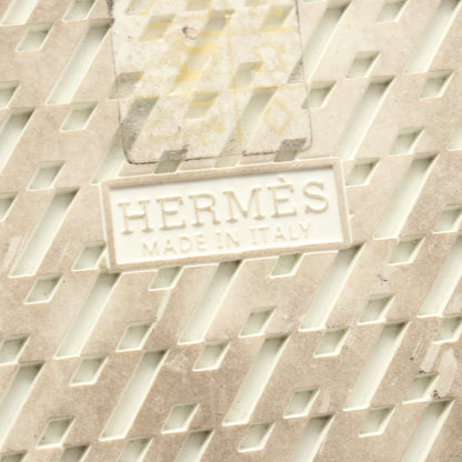 デア スニーカー レザー ホワイト エルメス シューズ HERMES