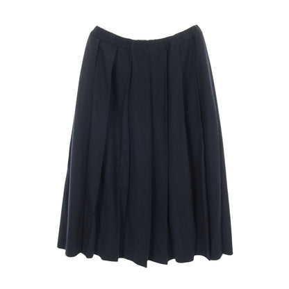 プリーツ スカート ウール ネイビー コムデギャルソンコムデギャルソン ボトムス Comme des Garcons Comme des Garcons