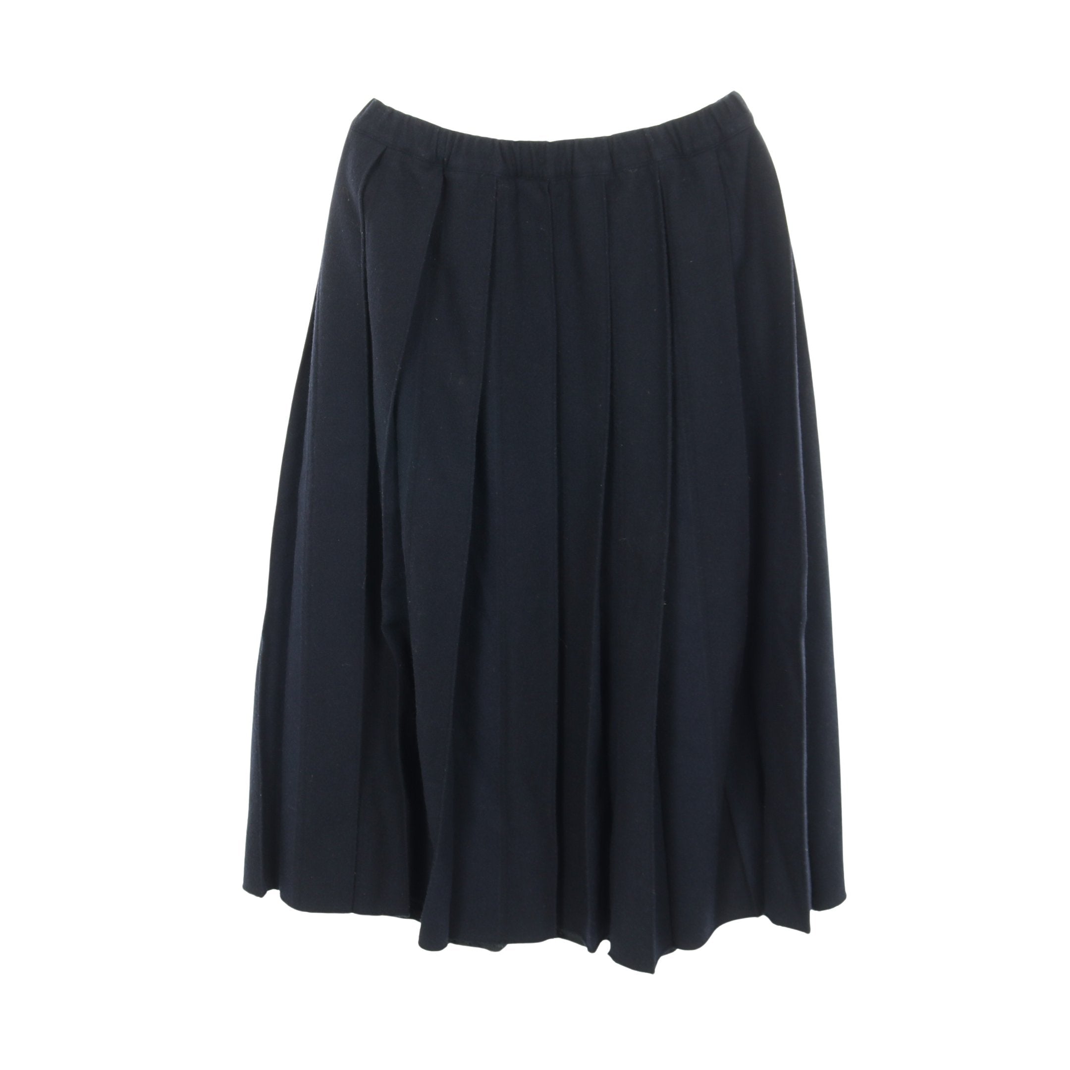 【新品未使用】COMME des GARÇONS ネイビー プリーツスカート S 中古・古着通販】COMME des GARCONS (コムデギャルソン) プリーツ