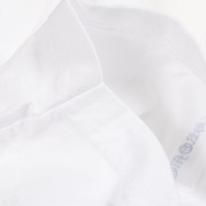 ネックロゴ 半袖Tシャツ コットン ホワイト ブルー クロムハーツ トップス Chrome Hearts