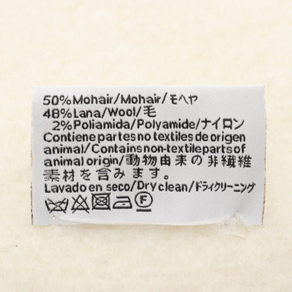 アナグラム スカーフ マフラー モヘヤ ウール アイボリー ロエベ 財布・小物 LOEWE