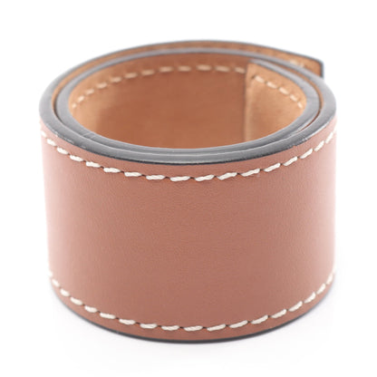 アナグラム スラップ スモール ブレスレット レザー ブラウン ロエベ アクセサリー LOEWE