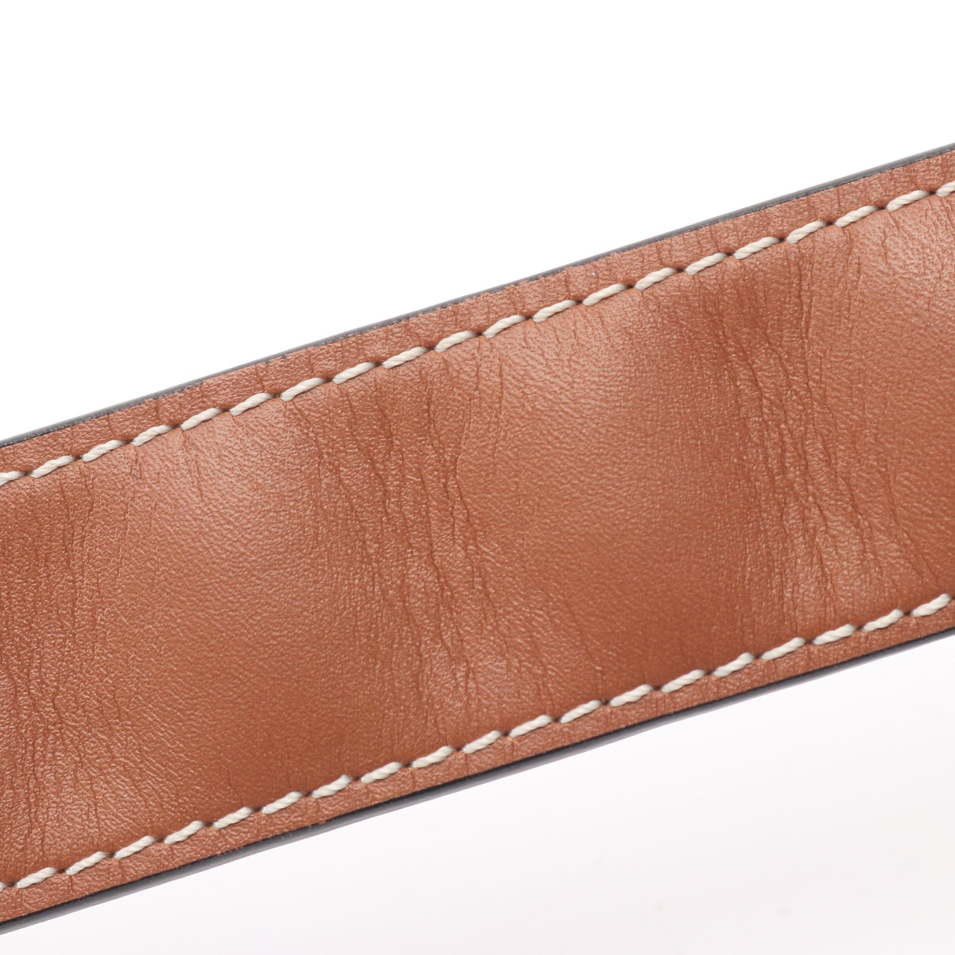 アナグラム スラップ スモール ブレスレット レザー ブラウン ロエベ アクセサリー LOEWE