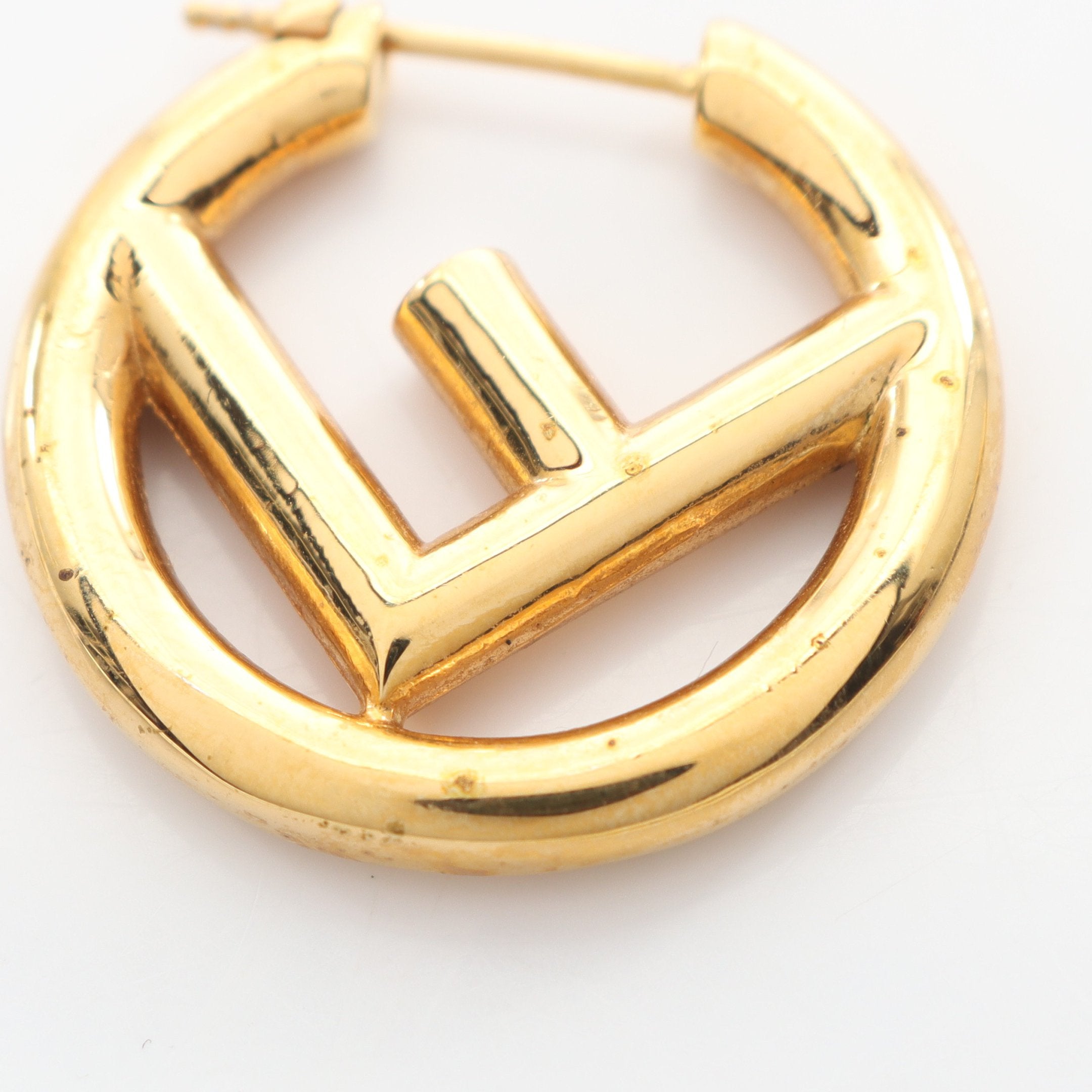 エフイズ フープ ピアス GP ゴールド フェンディ – RECLO