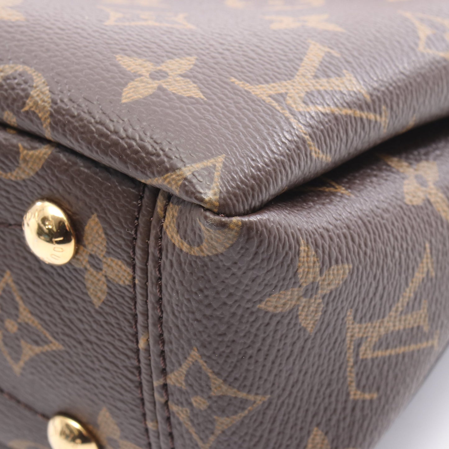 パラスBB モノグラム ノワール ハンドバッグ PVC レザー ブラウン ブラック 2WAY ルイヴィトン バッグ LOUIS VUITTON