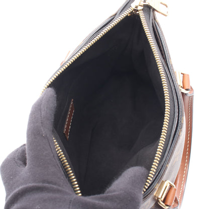 パラスBB モノグラム ノワール ハンドバッグ PVC レザー ブラウン ブラック 2WAY ルイヴィトン バッグ LOUIS VUITTON