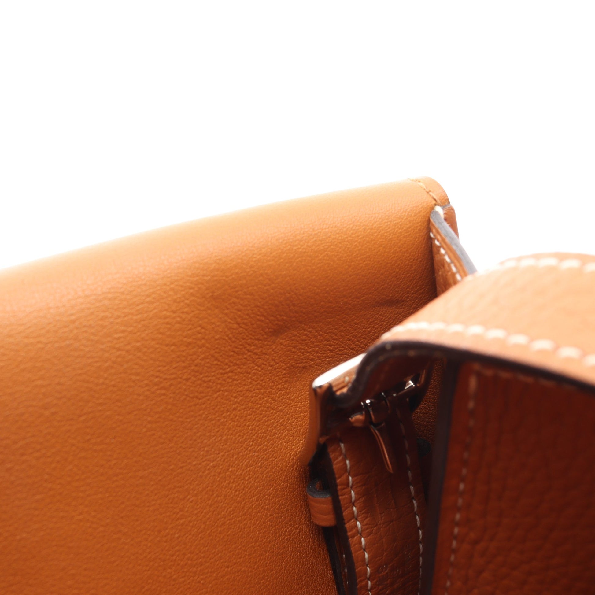 アルザン31 トフィ ハンドバッグ トリヨンクレマンス ライトブラウン シルバー金具 2WAY A刻印 エルメス バッグ HERMES
