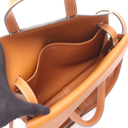 アルザン31 トフィ ハンドバッグ トリヨンクレマンス ライトブラウン シルバー金具 2WAY A刻印 エルメス バッグ HERMES