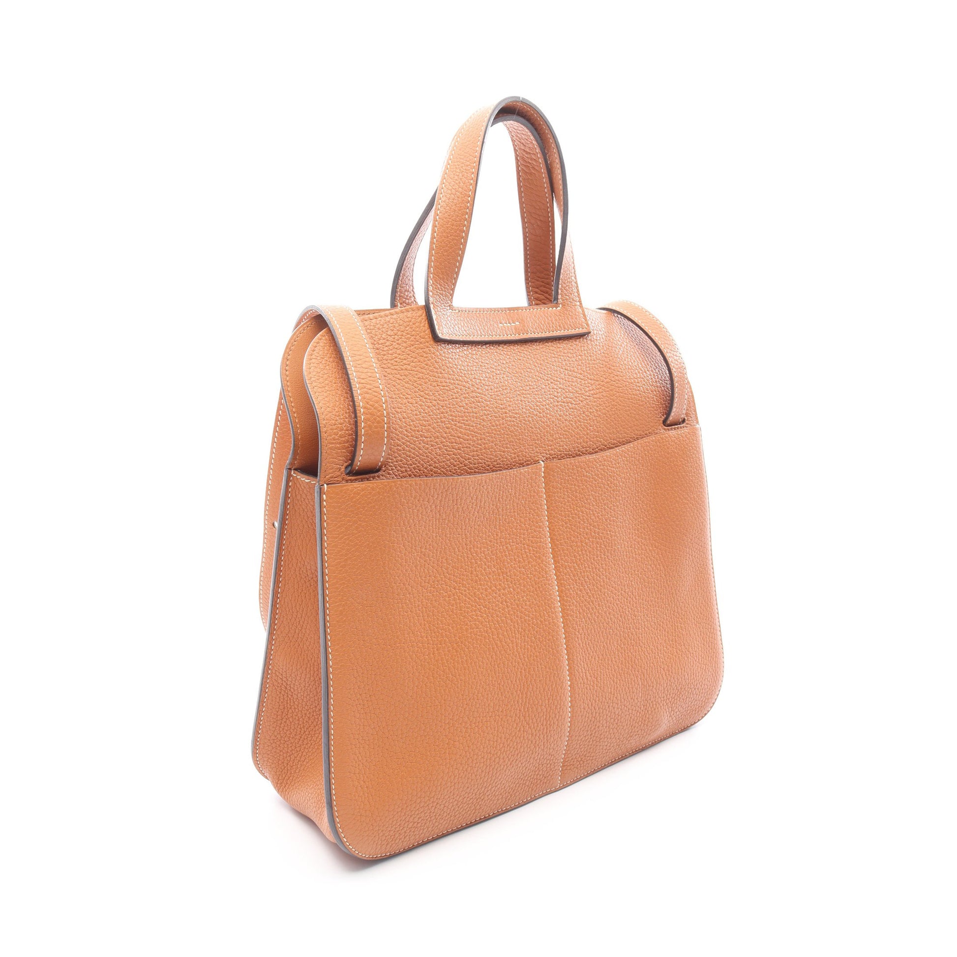 アルザン31 トフィ ハンドバッグ トリヨンクレマンス ライトブラウン シルバー金具 2WAY A刻印 エルメス バッグ HERMES