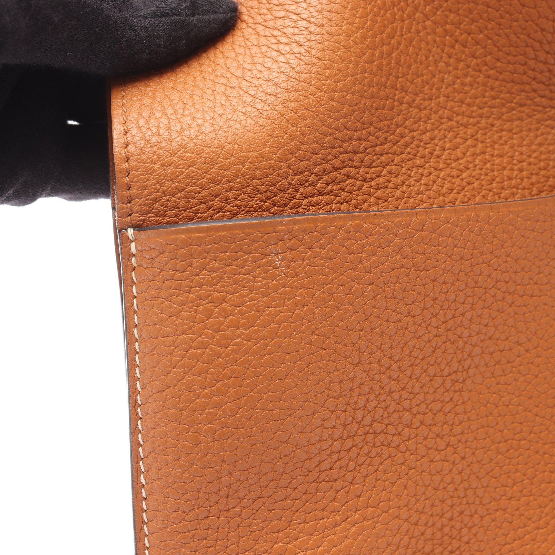 アルザン31 トフィ ハンドバッグ トリヨンクレマンス ライトブラウン シルバー金具 2WAY A刻印 エルメス バッグ HERMES